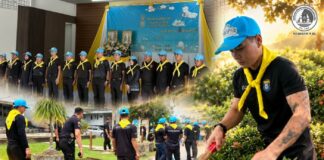 13 ตุลา วันนวมินทรมหาราช “ฉก.สันติสุข” ร่วมพลังจิตอาสา พัฒนาพื้นที่ยะรัง น้อมรำลึกในพระมหากรุณาธิคุณ ร.9