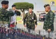 กองพลทหารราบที่ 15 ลงพื้นที่ตรวจความพร้อม เตรียมการรับเสด็จฯ ในพื้นที่จังหวัดปัตตานี