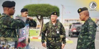 กองพลทหารราบที่ 15 ลงพื้นที่ตรวจความพร้อม เตรียมการรับเสด็จฯ ในพื้นที่จังหวัดปัตตานี