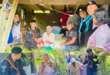 ทหารพราน 49 ลงพื้นที่เยี่ยมผู้สูงอายุ-กลุ่มเปราะบาง อ.ศรีสาคร มอบถุงยังชีพสร้างขวัญกำลังใจแก่ชุมชน