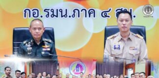 ความมั่นคง เคียงคู่พัฒนา แม่ทัพภาคที่ 4 รับคณะ ศอ.บต. เยี่ยมคารวะ หารือแนวทางบูรณาการความร่วมมือ เพื่อสันติสุขชายแดนใต้