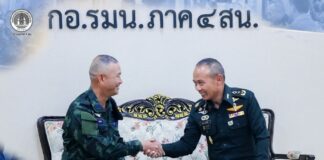 น้อมนำยุทธศาสตร์ ‘เข้าใจ เข้าถึง พัฒนา’: ผบ.ฉก.ยะลา เข้าคารวะแม่ทัพภาคที่ 4 พร้อมรับมอบนโยบายความมั่นคงชายแดนใต้