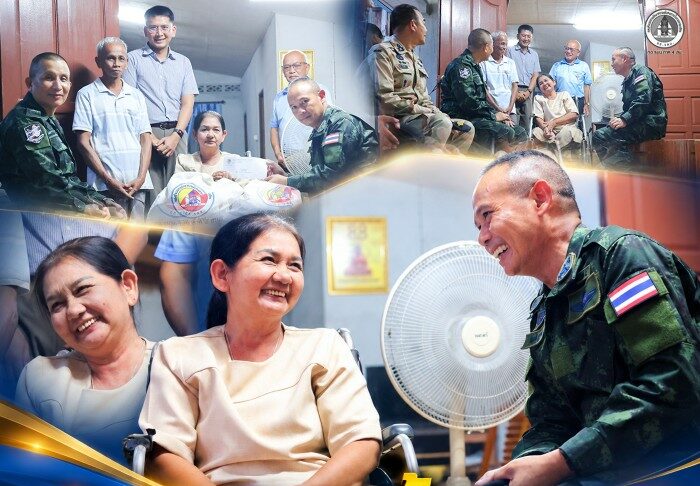 ห่วงใยไม่ทอดทิ้งประชาชน แม่ทัพภาคที่ 4 ลงพื้นที่เยี่ยม “ป้านิ่ม” ผู้ได้รับผลกระทบจากเหตุการณ์ความรุนแรง